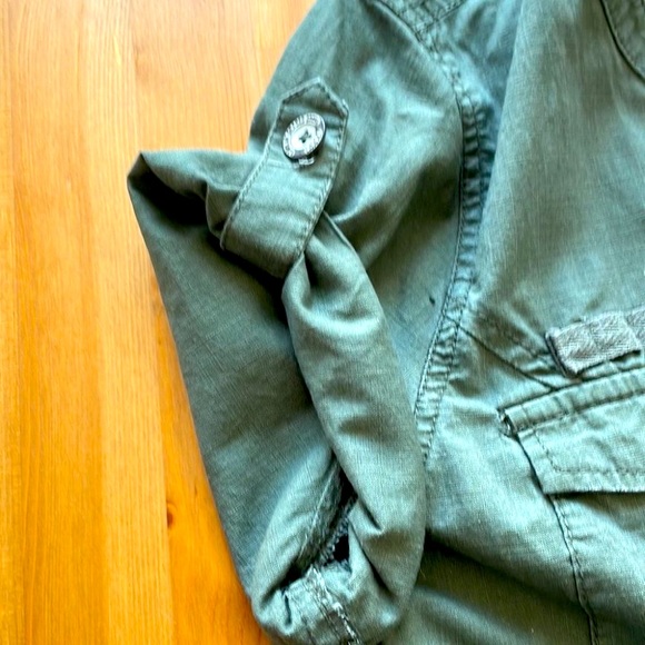 ⭐️Host Pick⭐️ H&M t-shirt dress - military style - Picture 4 of 4